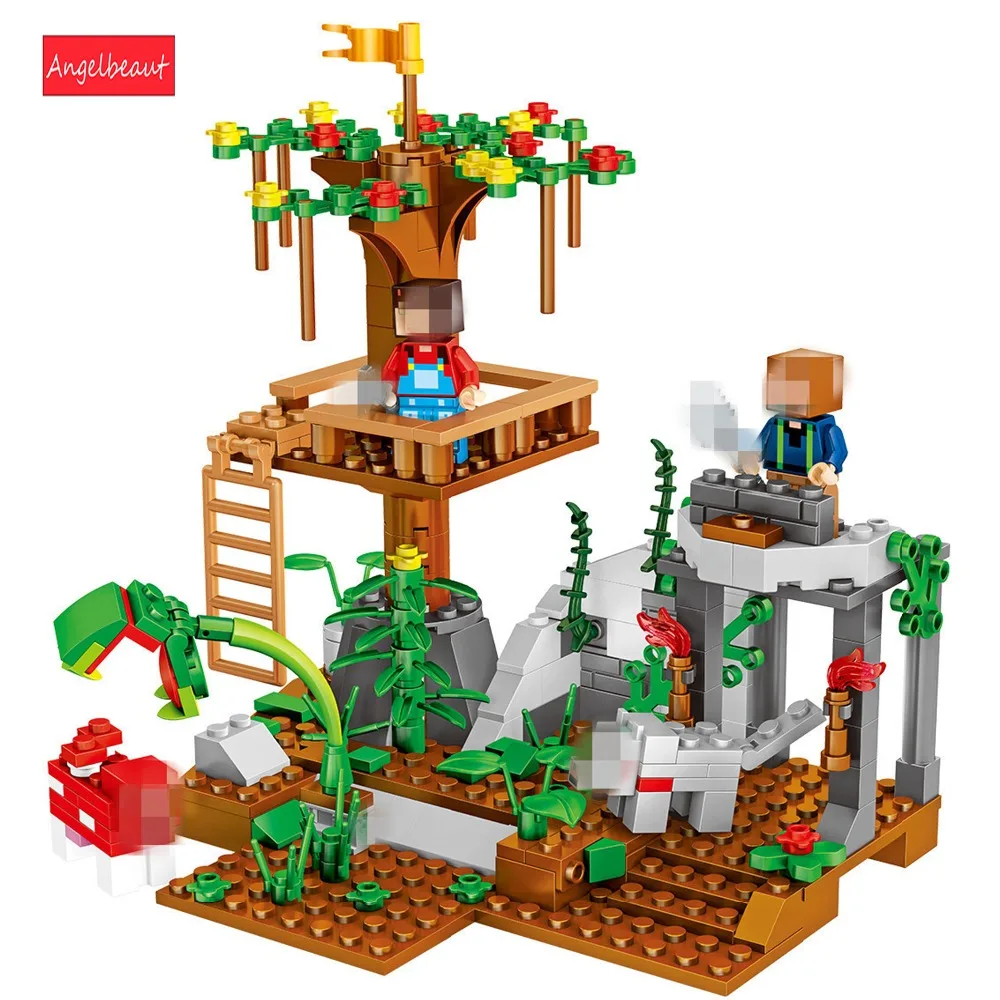 My World Garden Minecraft Legoings Technic Building Blocks Toy Hobbies Action Figures Bricks Toys Gifts 