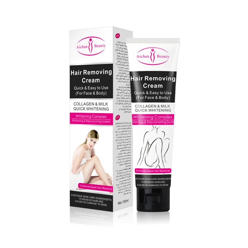 Мягкий и не раздражающий кожу женский и мужской крем для безболезненного удаления волос с подмышками увлажняющий стойкий уход за кожей SetTSLM2 - Цвет: Cream