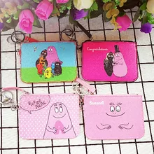 IVYYE розовый папа плюшевый Кошелек куклы для сумки пушистые милые Мультяшные набивные карты с куклами сумка Мягкие Кошельки Мини детская игрушка-подарок