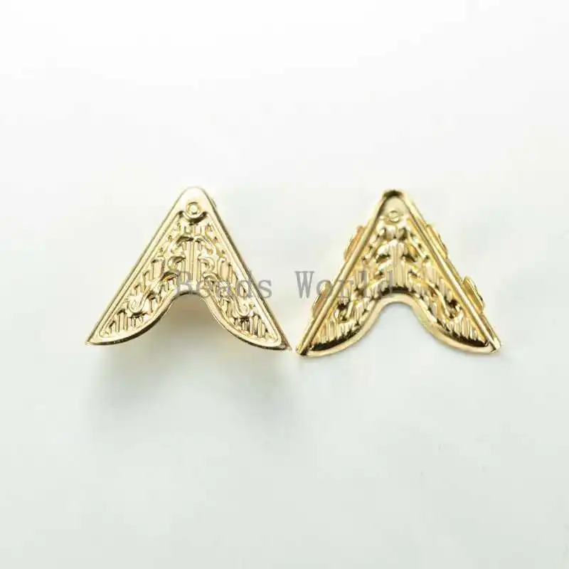 

Wholesale !100 Rose Gold Carving Book Scrapbooking Albums Folders Corner Protectors 21x18mm Free Shipping (W03459 X 1)