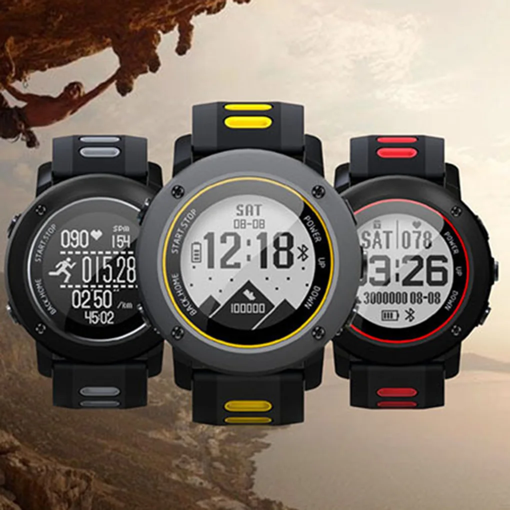 

HOT Outdoor Sport Smart Watch GPS Sport Wristwatch IP68 Waterproof Swimming Fitness Tracker Heart Rate Smart Watch