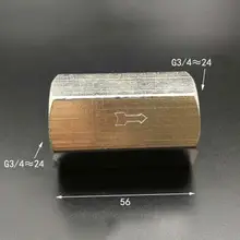 DN20 3/" BSP Женский никелированный латунный обратный клапан односторонний невозвратный водный газовый масляный шестигранный Rud мин 2 бар пневматический
