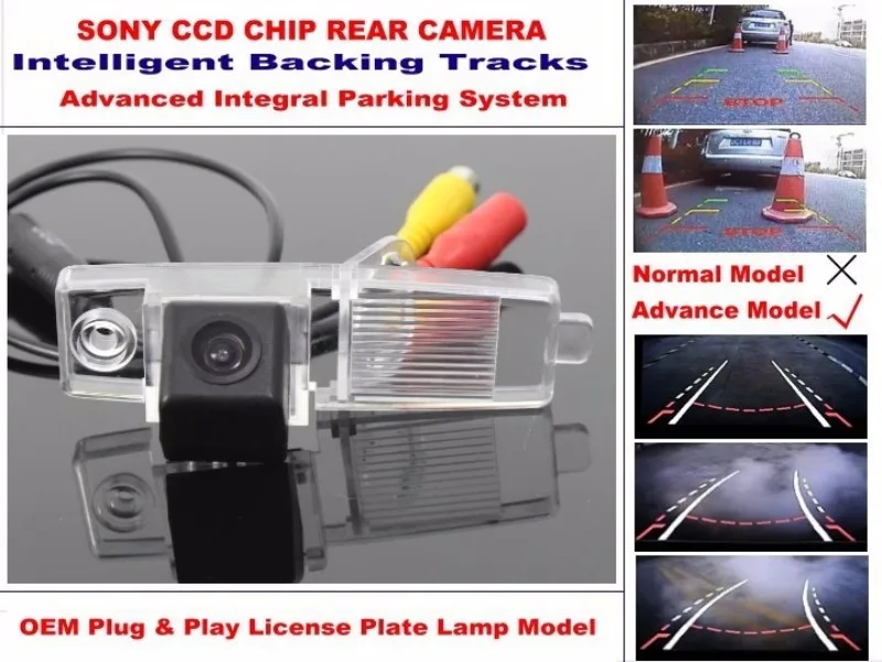 For LEXUS GX 460 GX460 2009~2015 Smart Tracks Chip Camera  HD CCD Intelligent Dynamic Parking Car Rear View Camera (3)