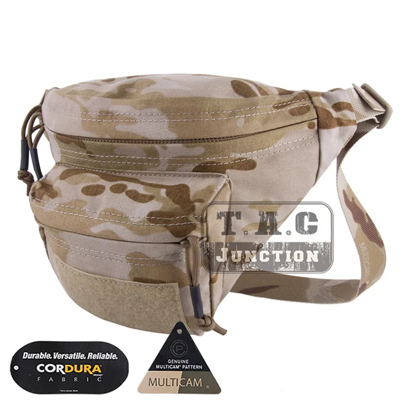 EmersonGear Военная поясная сумка Emerson тактическая сумка поясная сумка с ремнем MOLLE Съемный поясной ремень - Цвет: MCAD