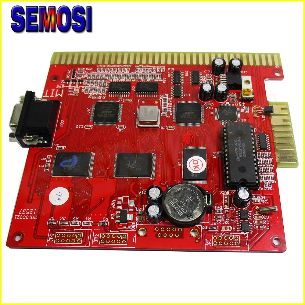 

7 in 1 Multi Game PCB 6x in 1 / 7X Casino Multi Game Red Board Slot Poker Games Board for Casino Machine