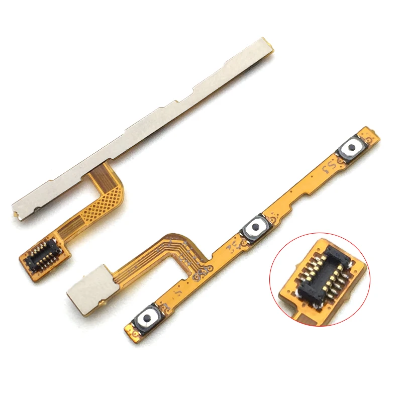 

For ZTE NUBIA Z11 Mini Z11mini NX529J New Power On Off & Volume Button Switch Flex Cable Replacement Parts Tested