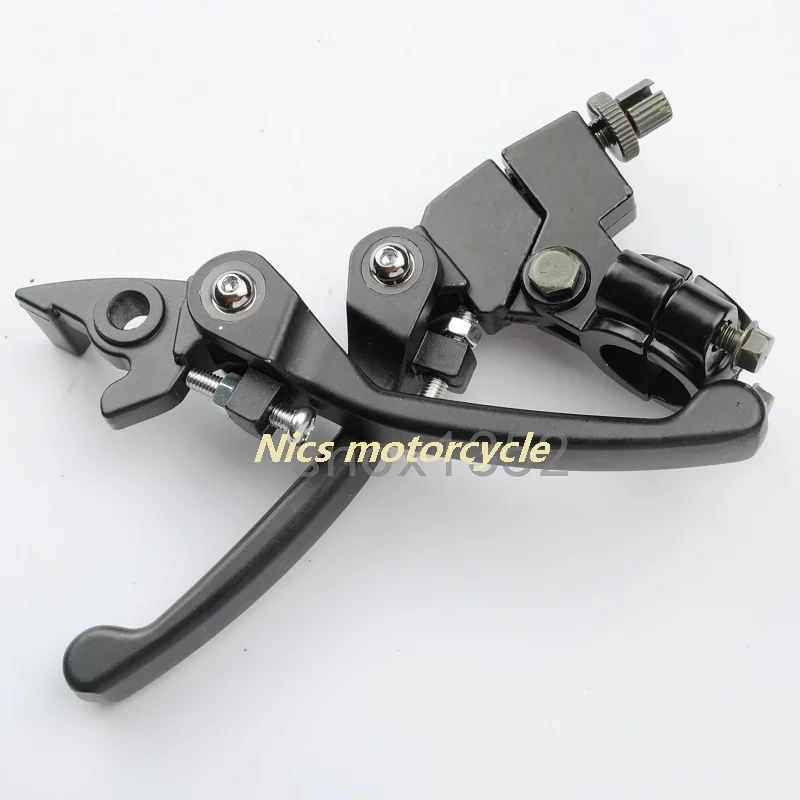 

Bifold Foldable Clutch + Brake Lever Handle 110cc 125cc CRF TTR PIT PRO DIRT BIKE BLACK