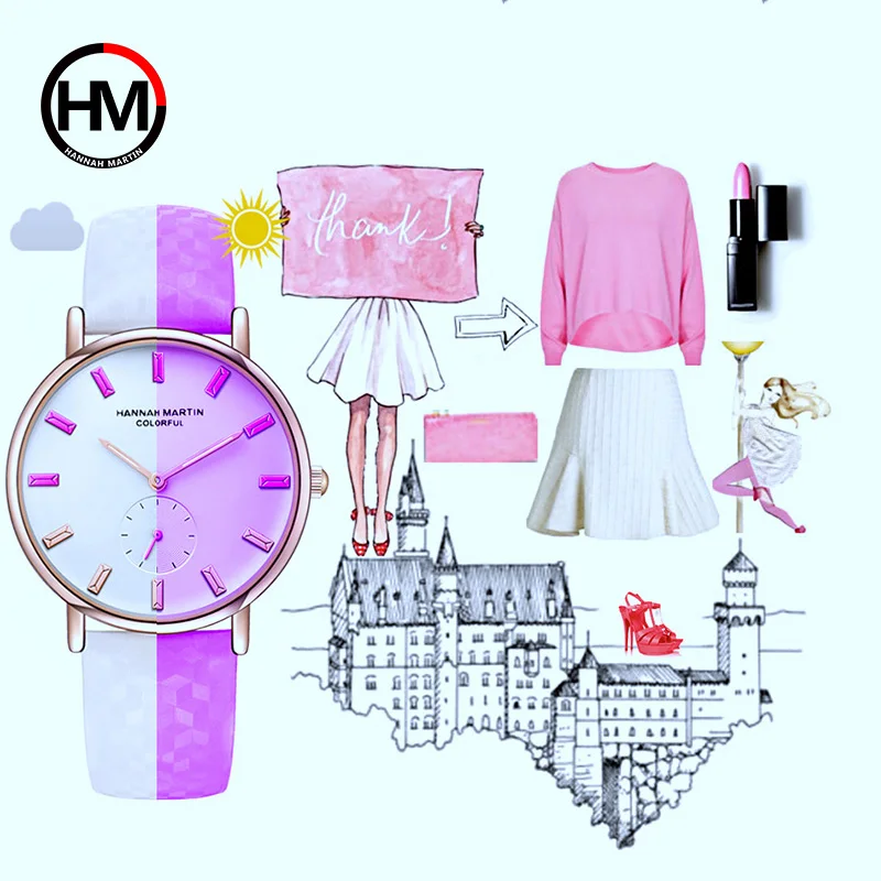 

Cool Color Changing Watch New Model Creative Change Colors Under The Sun Fashion Women Wristwatch UV Waterproof Colorful Watches