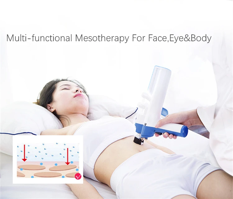 Ванадиевый титановый гидро вакуумный мезотерапевтический пистолет мезо уход за кожей омоложение морщин удаления красоты машина