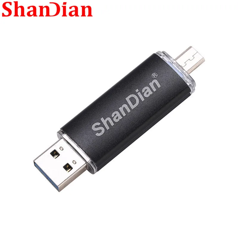 Внешняя флеш карта SHANDIAN OTG usb 100% 4 ГБ 16 32 64 ГБ|USB флэш-накопители| |