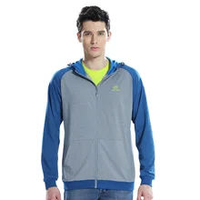 Для мужчин s кофты дышащий спортивный пальто с капюшоном, для мужчин, для пробежки, для бега туристические спортивные костюмы, спортивные худи для бега Мужская спортивная куртка