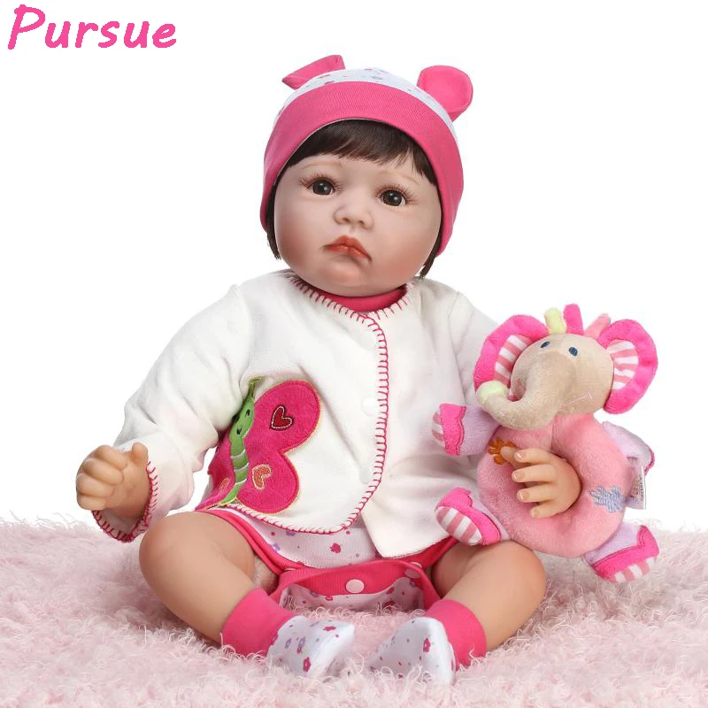 

Pursue Reborn Dolls Babies Silicone Baby Dolls Toys for Children American Girl Doll for Sale Toys for Girls boneca bebe reborn