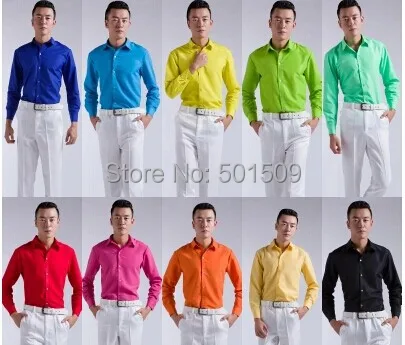 Ярких цветов multi мужской смокинг рубашки