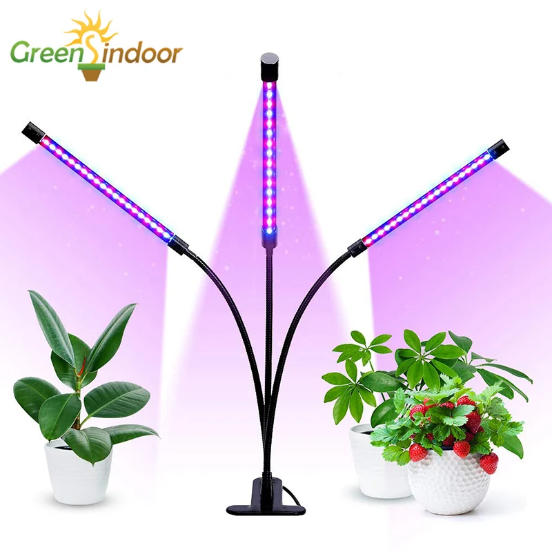  Indoor Growing Lamp Full Spectrum Led Grow Light Phyto Lamp For Plants With Timer Function And USB  - 4000121943516