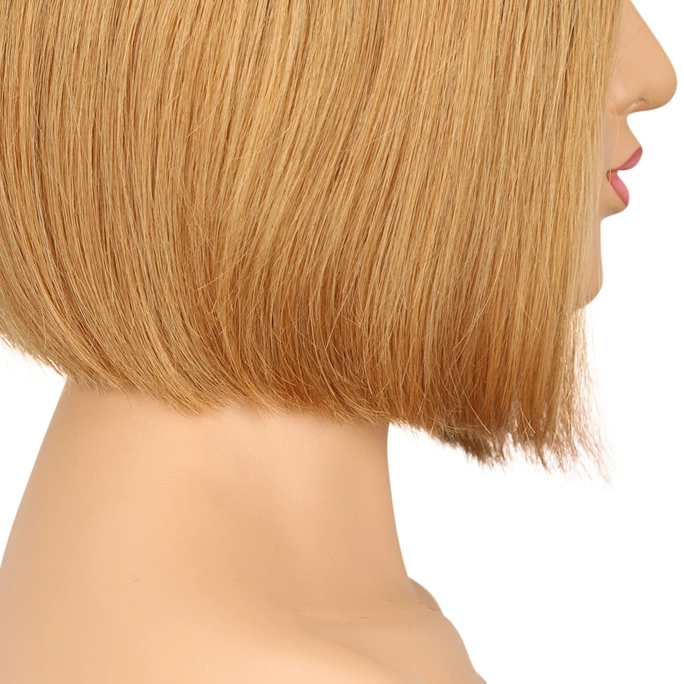 Sleek Bob Lace Wigs 613 Blonde Wigs 100% Remy Brazilian Lace Human Hair Wigs For Women Short Bob Wigs Ombre Human Hair Bob Wigs