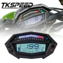 Мотоцикл Тахометр Счетчик часов цифровой спидометр шестерни индикатор Мотоцикл Запчасти Универсальный спидометр