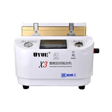 X3 OCA вакуумная ламинирующая debubbers машина интегрированная 2 в 1 из тисненой жести машина