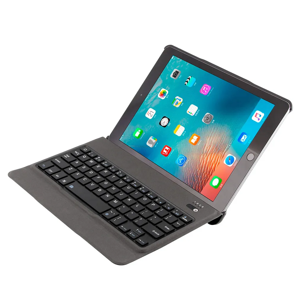 Bluetooth беспроводной Чехол для клавиатуры iPad Air & Air2 Pro 9 7 дюймовый чехол +