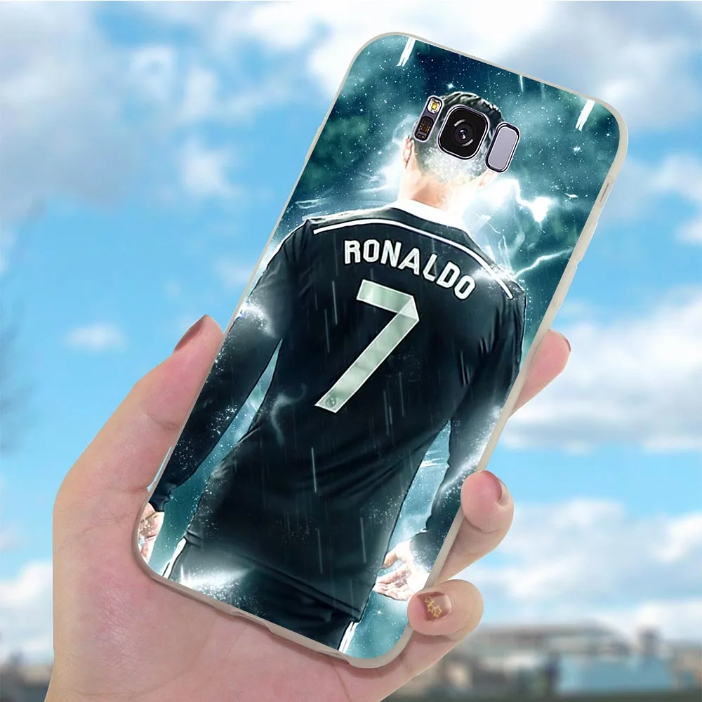 

Phone Case for Samsung Galaxy A20 Football Star Real Cristiano Ronaldo CR7 Cover A30 A3 A6 Plus A5 A7 A8 A9 A10 A40 A50 A70