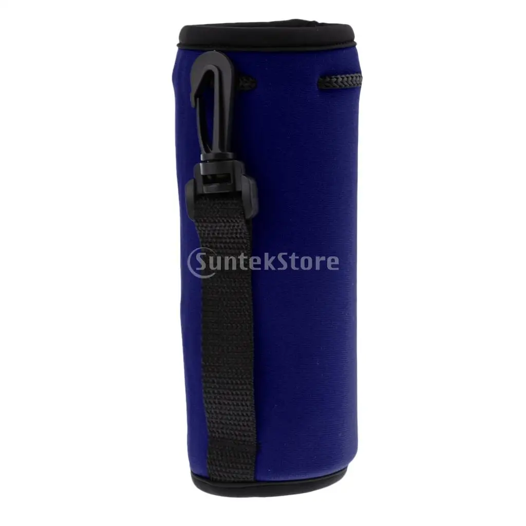 500ML Water Bottle Holder Bag Insulated Neoprene Carrier Pouch Protector Sleeve Cover Case for Stainless Steel & Plastic Bottles