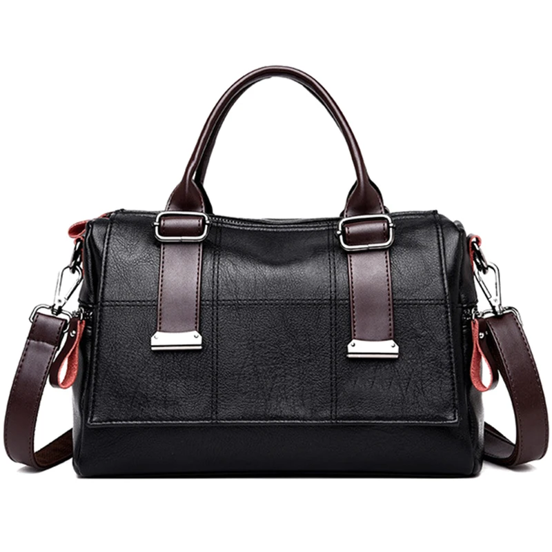 

FGGS-Fashion Joker Lady Crossbody Vintage Leather Ladies Tote Shoulder