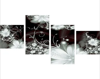 

4 pieces diamond embroidery crafts diy diamond painting cross stitch flowers square rhinestones full whole pictures home decorat