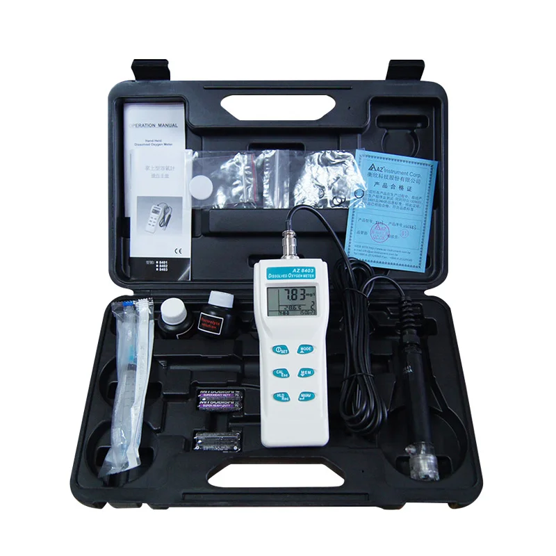 

AZ8403 Digital Portable Accurate Dissolved Oxygen DO Meter Tester LCD Display
