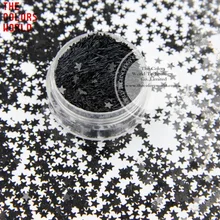 Tch312 3.0 мм Размеры растворителям Коврики Цвета Звезды формы блеск для лак для ногтей, ногтей или другие украшения DIY