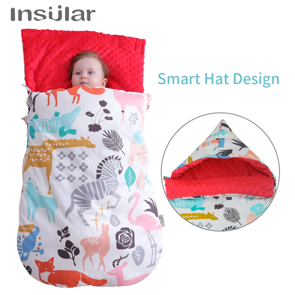

Newborn Baby Infant Swaddle Toddler Winter Warm Receiving Blankets New Bebe Kids Soft Baby Warm Wrap Blankets Bedding Sack 0-3M