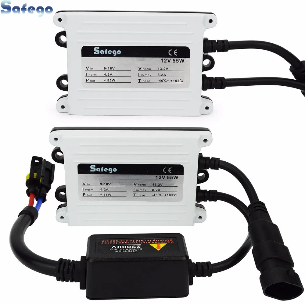 

Safego 5pcs AC 12V 55W hid xenon ballast Slim Digital xenon hid ballast 55w ballasts for car headlight bulbs kit