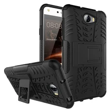 Caixa do telefone Para Huawei honor 5 UMA Versão Rússia LYO-L21 5.0 polegada Case For Huawei honor 5 Y5II Y6 II Compacto e Resistente armadura de Silicone