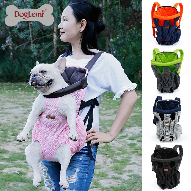 

DogLemi Supplies Dog Carriers Bags Front Pet Dog Carrier Front Chest Backpack Pet Cat Puppy Tote Holder Bag Sling Outdoor JUN6
