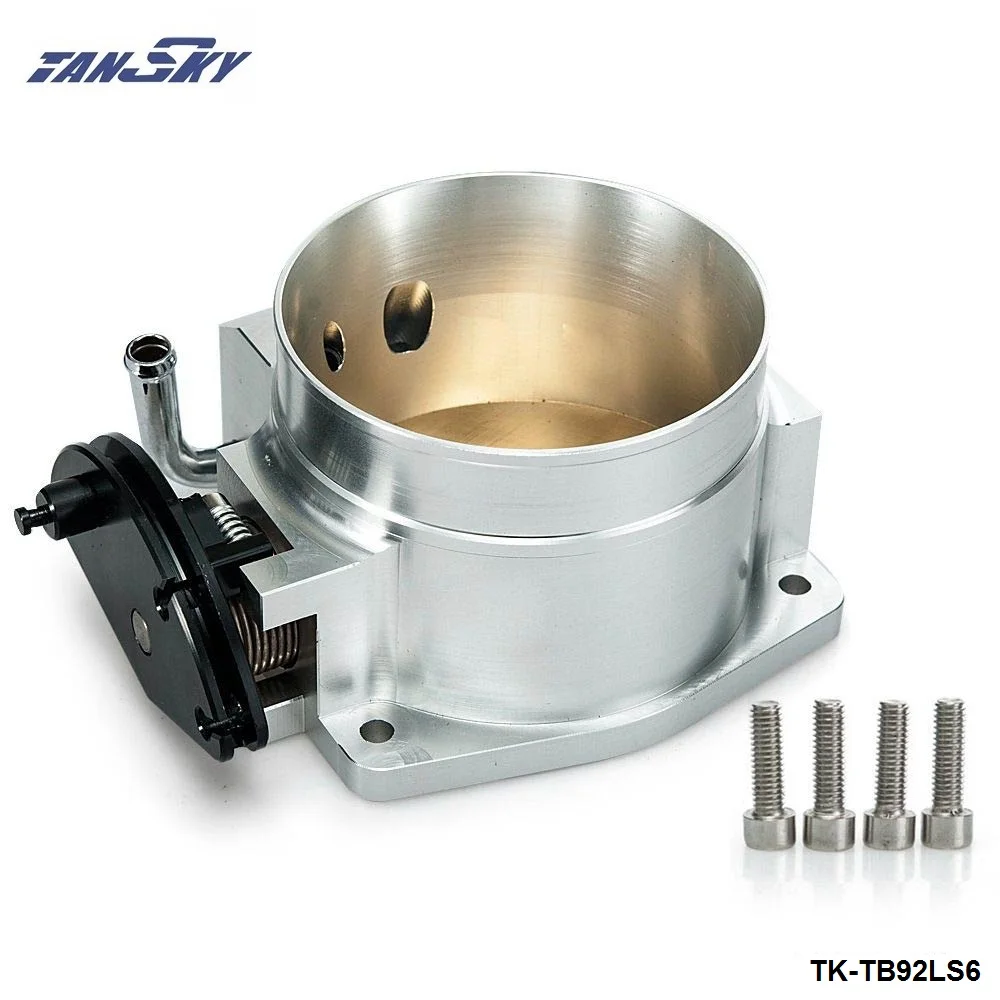 Aluminum 92MM Throttle Body For Chevy Gen III Ls1 Ls2 Ls6 Ls3 Ls Ls7 Sx