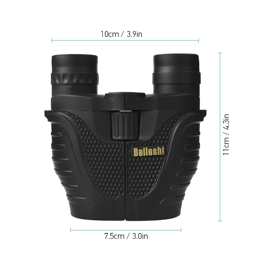 Открытый 10x25 Компактный водонепроницаемый ударопрочный бинокль кемпинг охотничьи прицелы телескопы Карманный прицел оптика