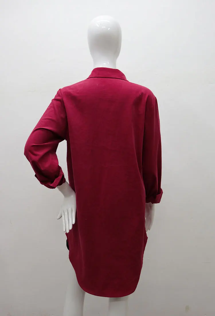 Kpop IU Lee Ji Eun одинаковые уличные цвета, соответствующие вязанию, теплые толстовки для женщин, винно-красный вельвет свитшоты с лацканами, женская одежда