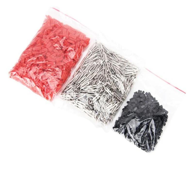 500pcs Dental Double sided Nail Denture Material Stud Gypsum Double