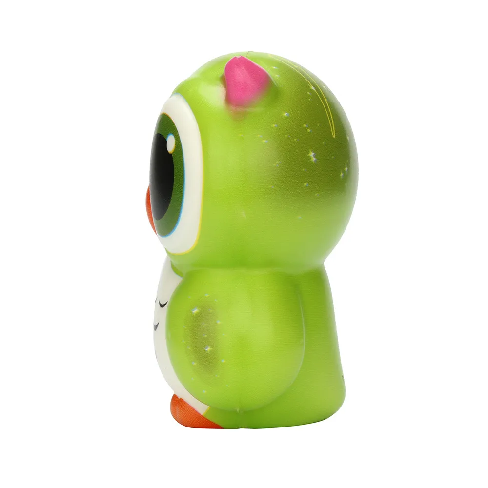 MUQGEW Сова Форма сжимаемая игрушка Очаровательная Сова мягкое медленно поднимающееся мультфильм кукольный крем Ароматизированная игрушка