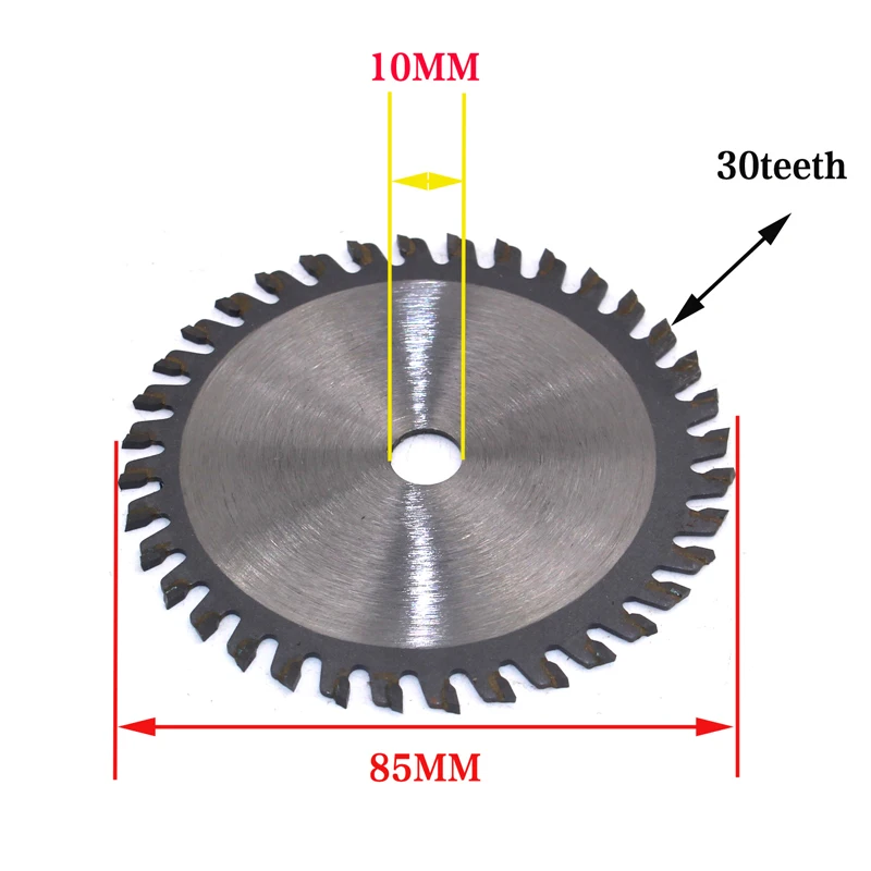 For wood metal granite marble tile brick disc for protable/DIY cutting tools electrical chain 30tooth alloy steel circular saw