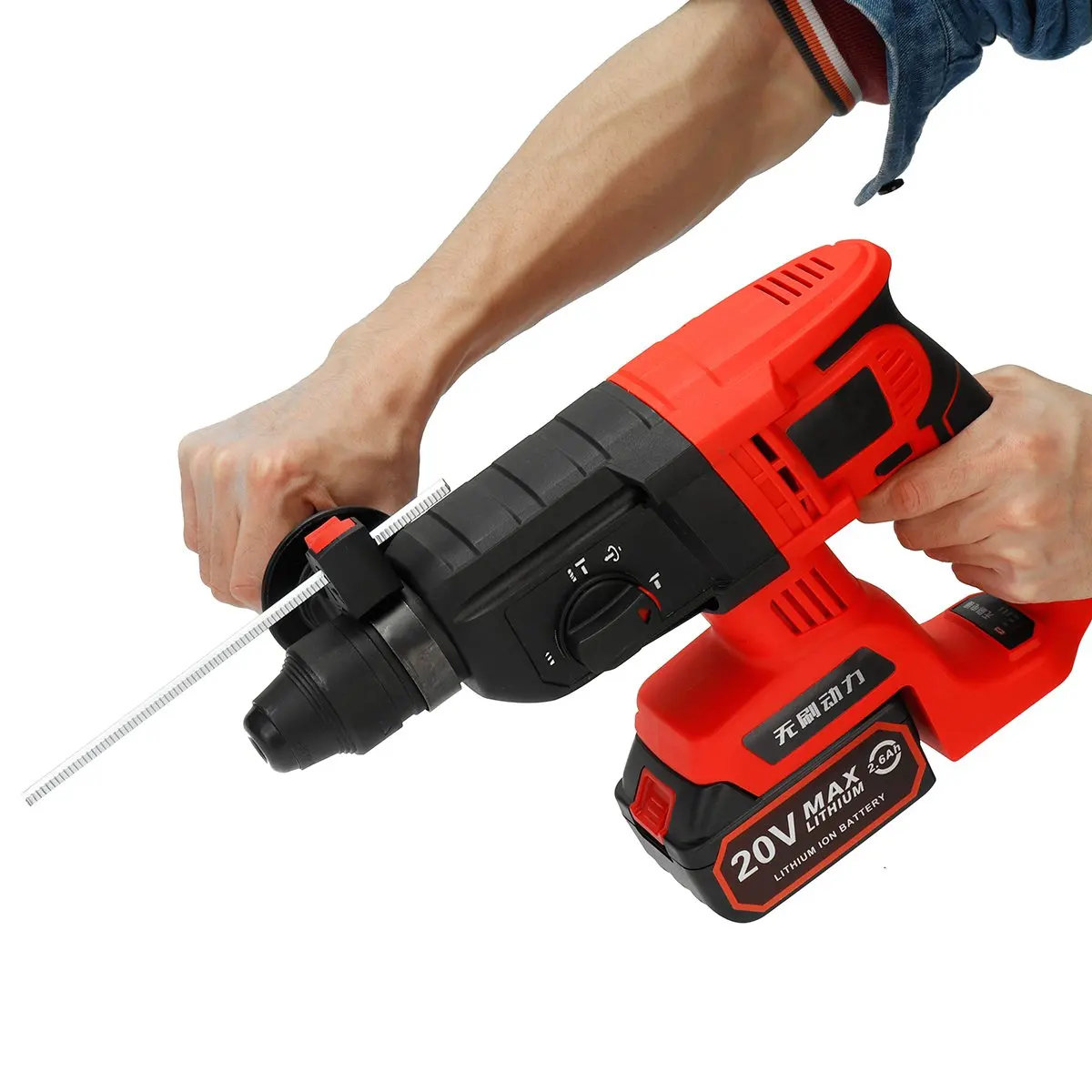 

New Impact Electric Hammer Electric Drill 20mm SDS 220V Brushless Motor 3 Functions Industrial Impact Cordless Drill Power Tools