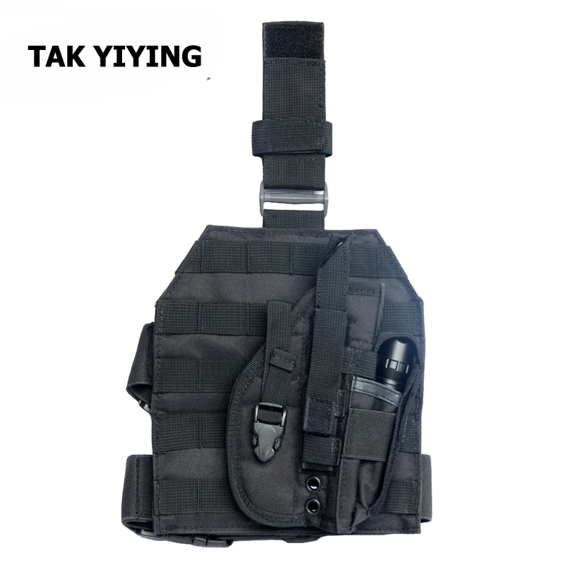 TAK YIYING тактический охотничий пистолет Molle Drop Leg наклейки дизайн нейлоновая Платформа Панель w/кобура для пистолета чехол