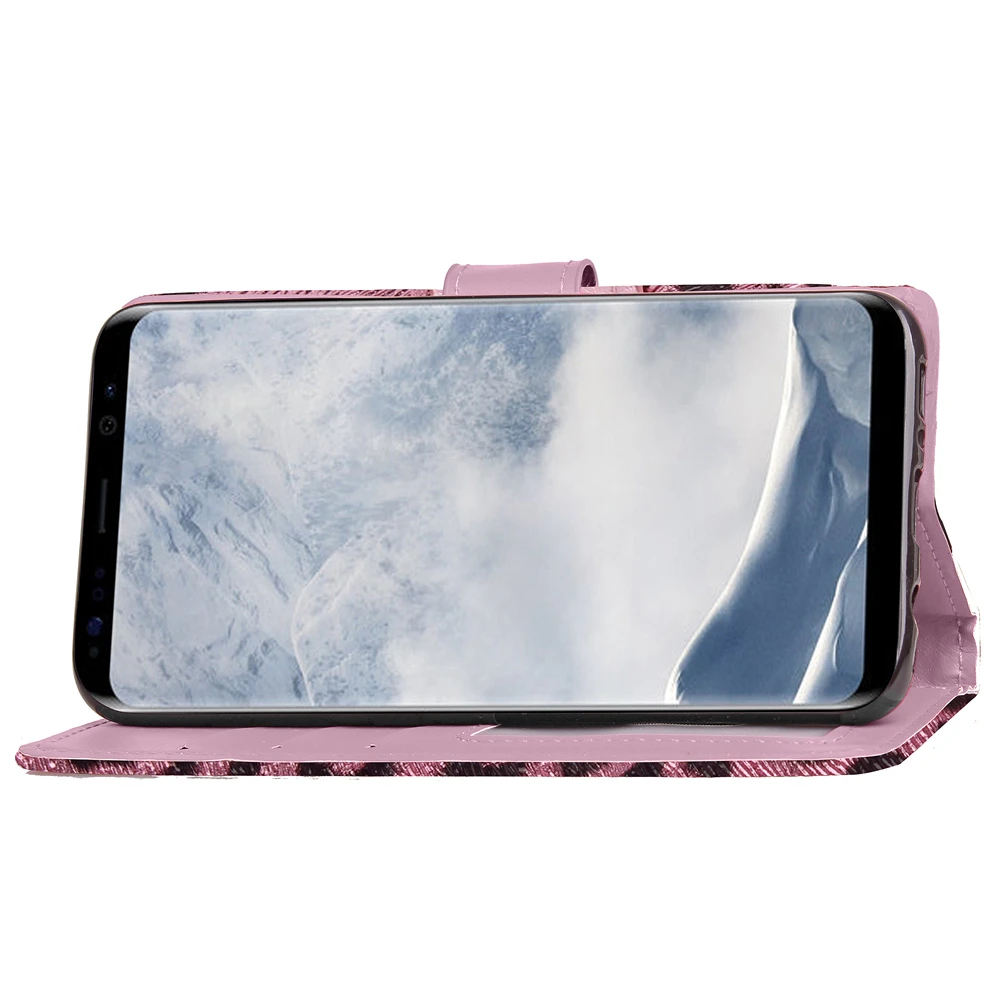 Кожаный чехол для телефона с леопардовым принтом для samsung Galaxy S8 Plus, чехол-кошелек с отделениями для карт, чехлы для телефонов для samsung Galaxy S8 Plus Note 8