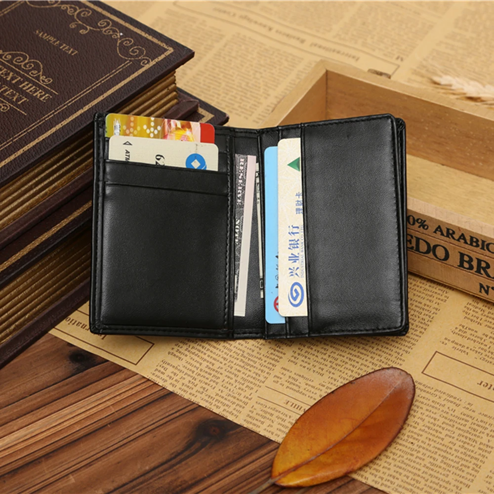 Slim Small For Men Wallet Male Purse Bag Business Card Holder Money Walet Cuzdan Vallet Thin Kashelek Klachi Portmann Koshelok