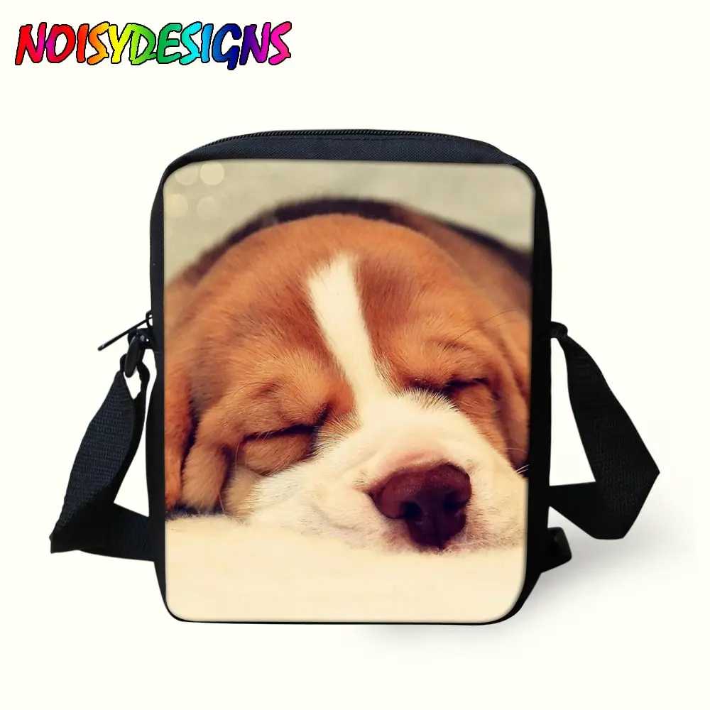 Школьные сумки Beagle с животными сумка мессенджер винтажная через плечо для