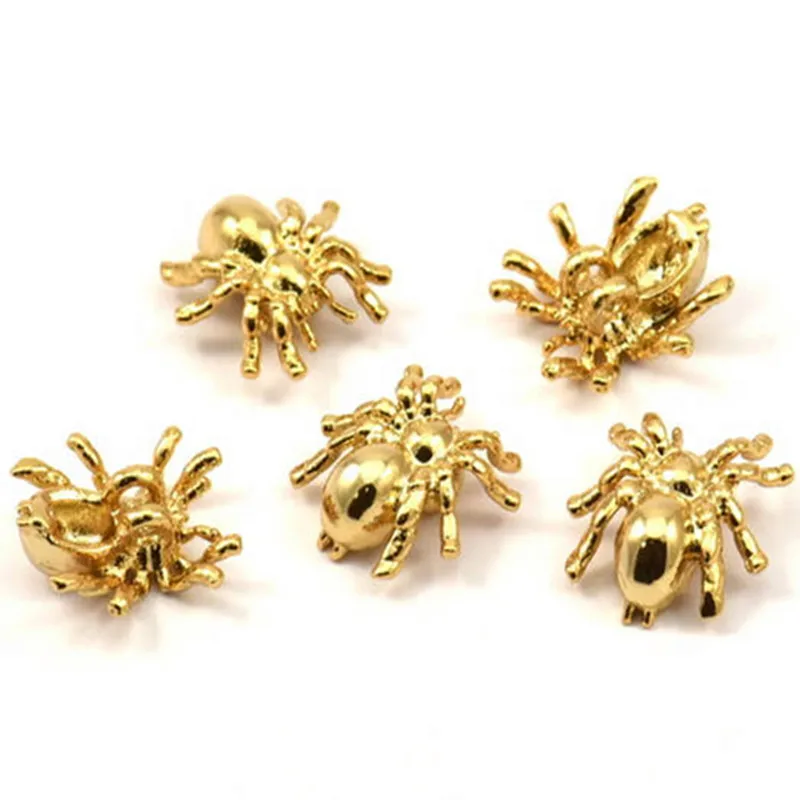 

6pc. brass/ gold/rose/Black / Silver/. raw Brass Spider Setting Bases..sz (14x13mm) N353--5choose