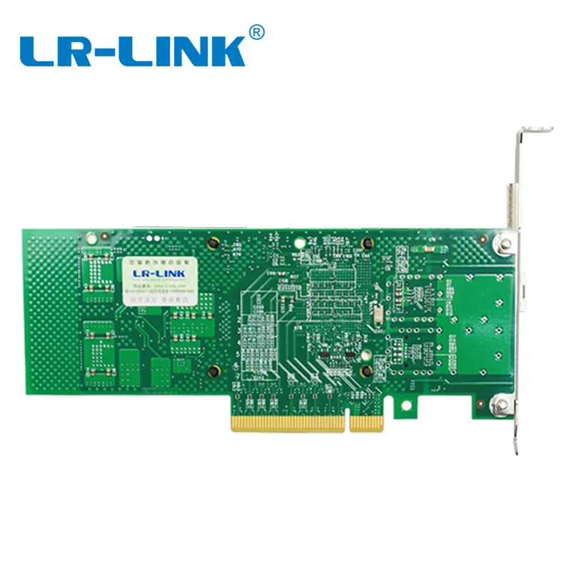 LR LINK 9801BF SFP + 10 Гб NIC Ethernet карта PCI Express волоконно оптическая Сетевая Lan адаптер Intel