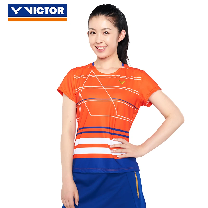 Original Victor World Championships Malaysia National Team Competition Badminton Uniform Sport Jersey Clothes