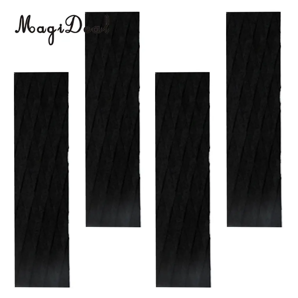 MagiDeal 6 Pieces Non-slip EVA Surf SUP Surfboard Skimboard Traction Pad Bar Grip Mat Water Sports Surfing Deck Grip Mat Pads