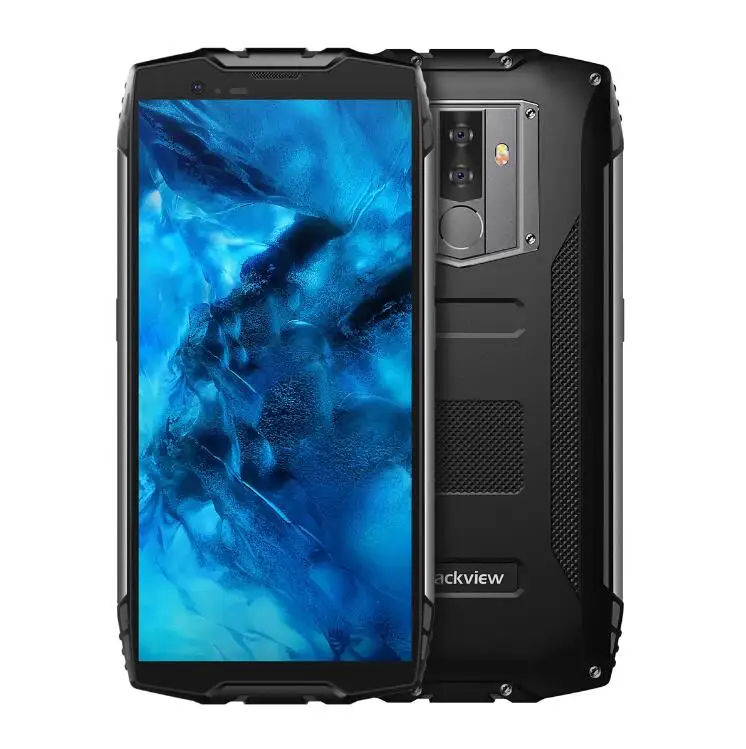 Blackview BV6800 Pro IP68 Waterproof smartphone 4GB+64GB 5.7" 18:9 MT6750T Octa Core 16.0MP Android 8.0 6580mAh Wireless charger cheapest cell phone for gaming Android Phones