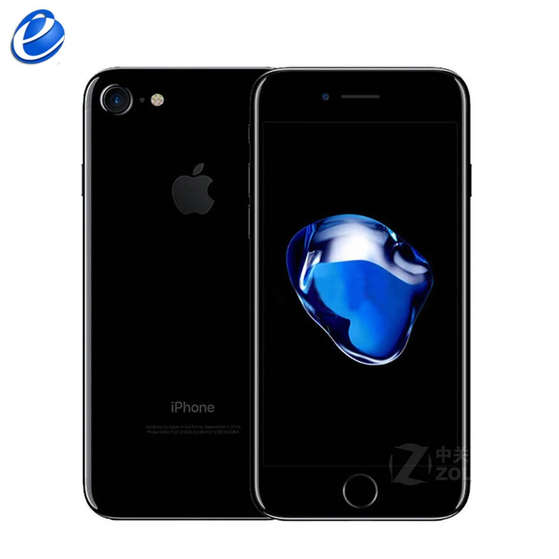 Apple iphone 7 256GB 4G LTE iphone 7 Мобильный телефон IOS четырехъядерный мобильный телефон 4,7 ''12,0 MP отпечатков пальцев Смартфон