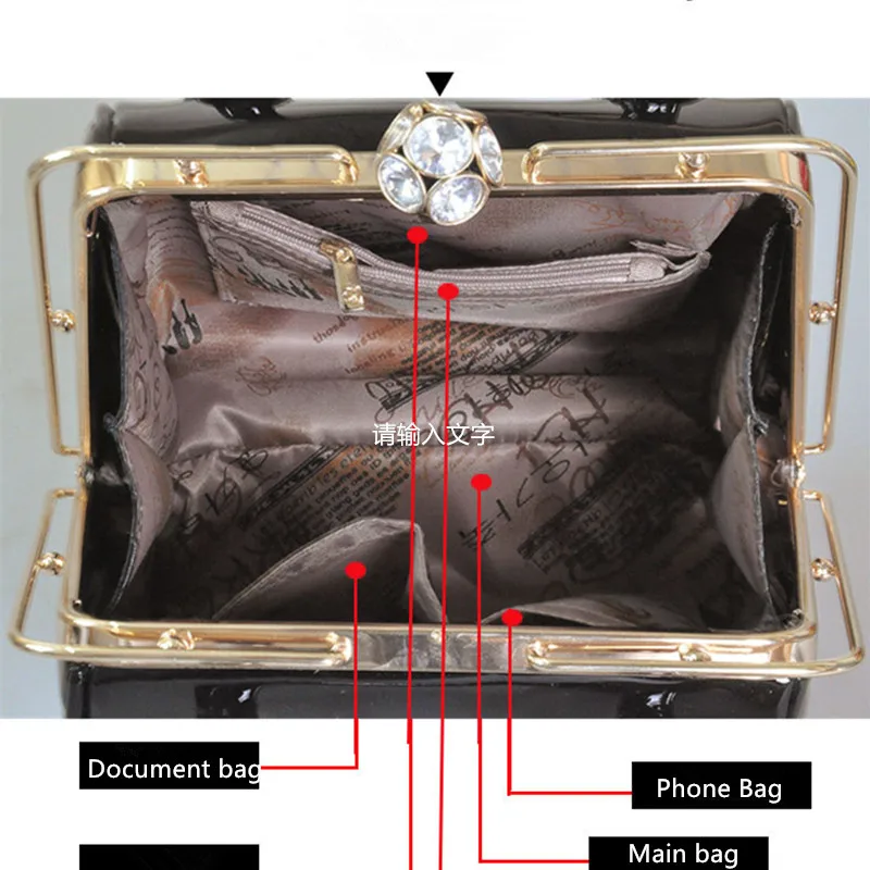 Luxury Handbags Women Bags Designer Brand Shoulder Bags Casual Tote Ladies Handbag Patent leather evening Bags Purse Female 2018 Luxury Handbags Women Bags Designer Brand Shoulder Bags Casual Tote Ladies Handbag Patent leather evening Bags Purse Female 2018